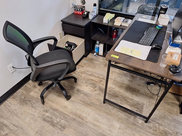 Image for Desk, 2 Cabinets and Office Chair
