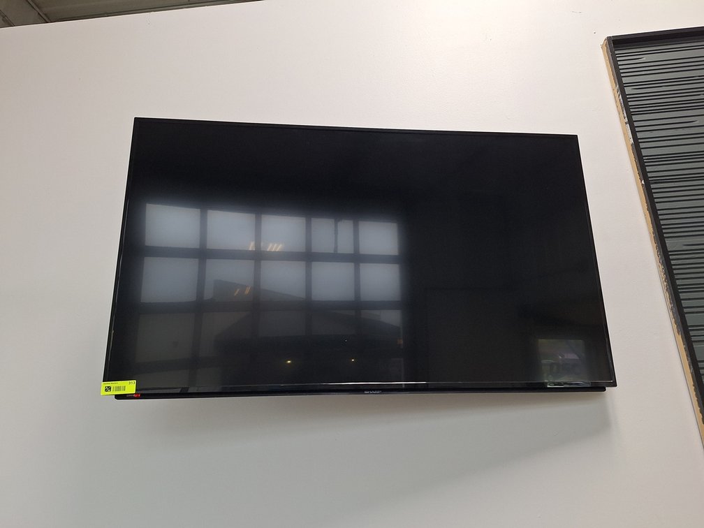 Sharp 50" LED TV with Wall Mount