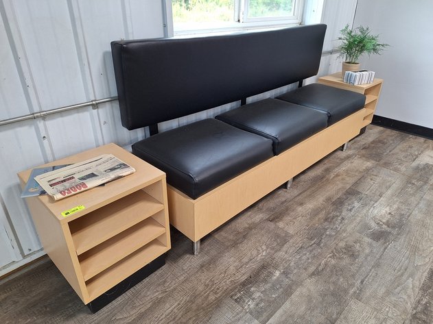 Image for 6' Waiting Room Sofa with 2 End Tables