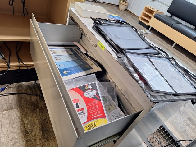 Image for Metal 2-Drawer Lateral File Cabinet