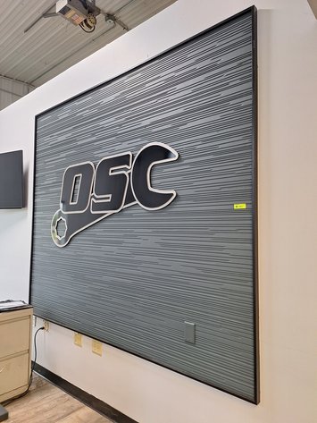 Image for 5'W OSC Metal Sign