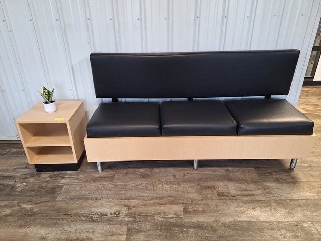 Image for 6' Waiting Room Sofa with 1 End Table