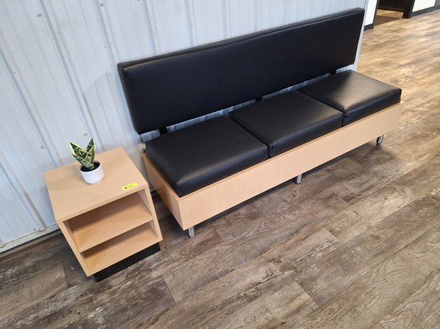 Image for 6' Waiting Room Sofa with 1 End Table