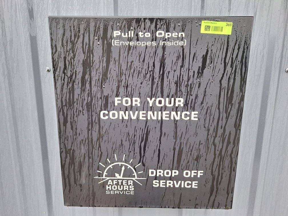 Metal Drop Off Box