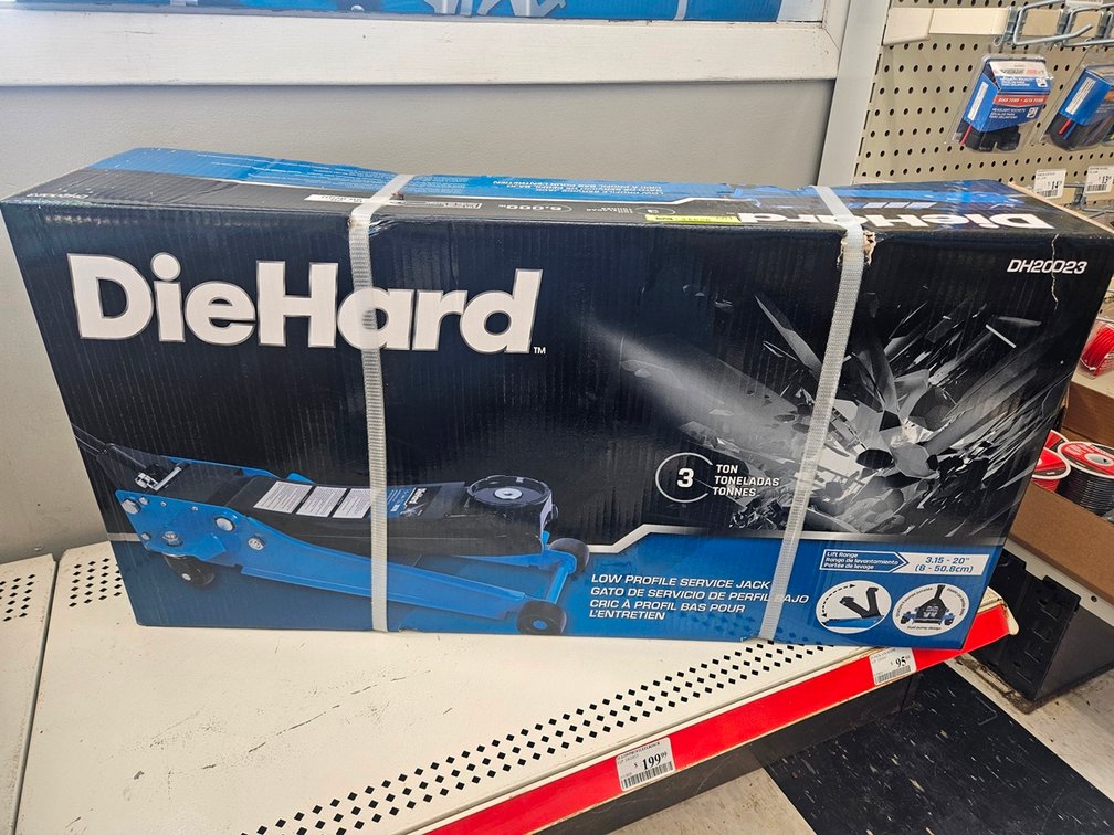 Die Hard 3 Ton Low Profile Service Jack