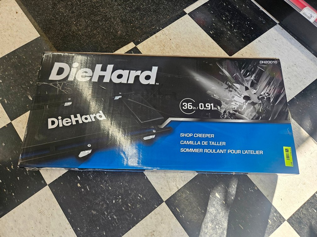 Die Hard 36" Shop Creeper