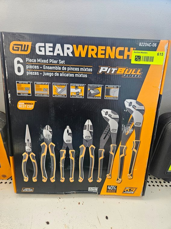 Gear Wrench 6 Pc. Mixed Plier Set