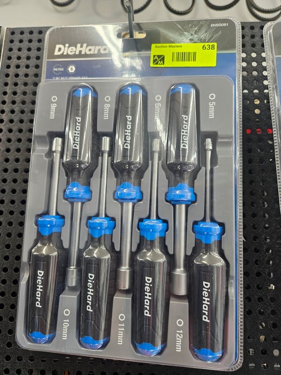 Die Hard 7 Pc. Metric Nut Driver Set