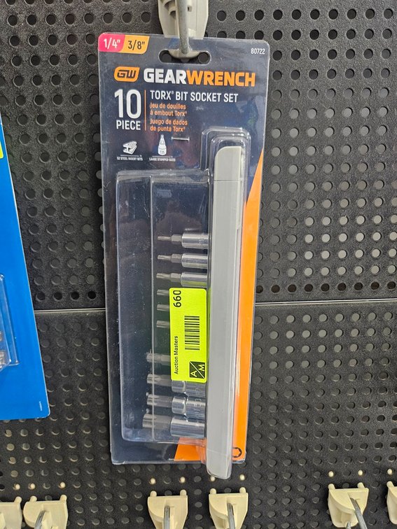 Gear Wrench 10 Pc. Torx Bit Socket Set