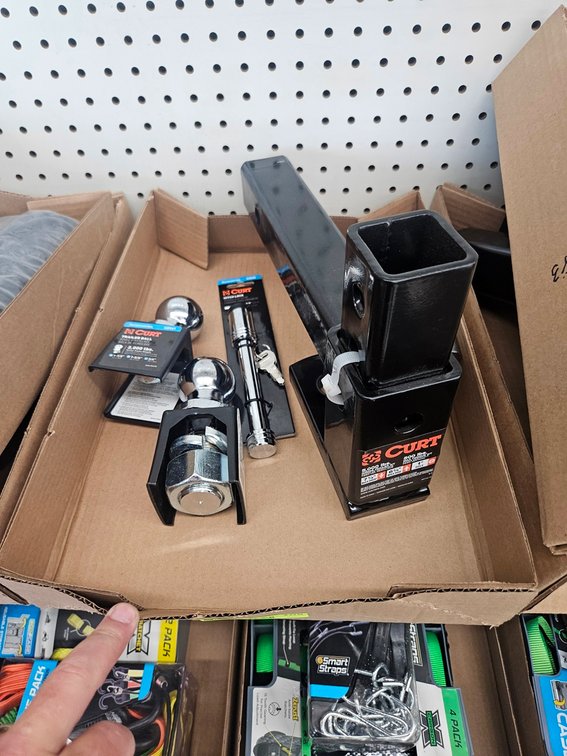 Curt Hitch Receiver, 1 7/8" and 2" Ball, More