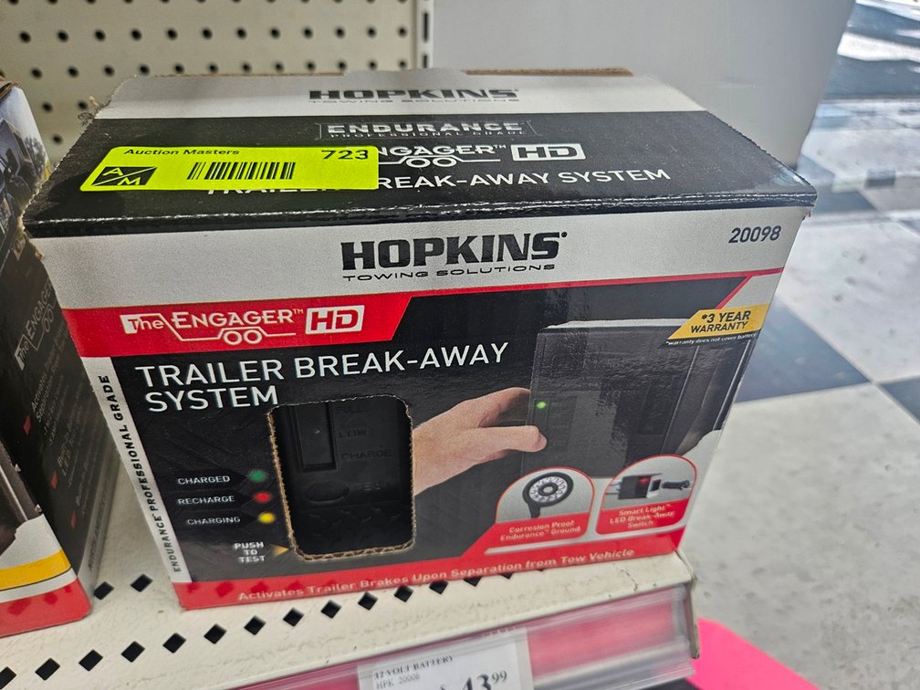 Hopkins Trailer Breakaway System