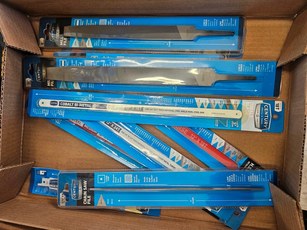 Assorted Files and Blades