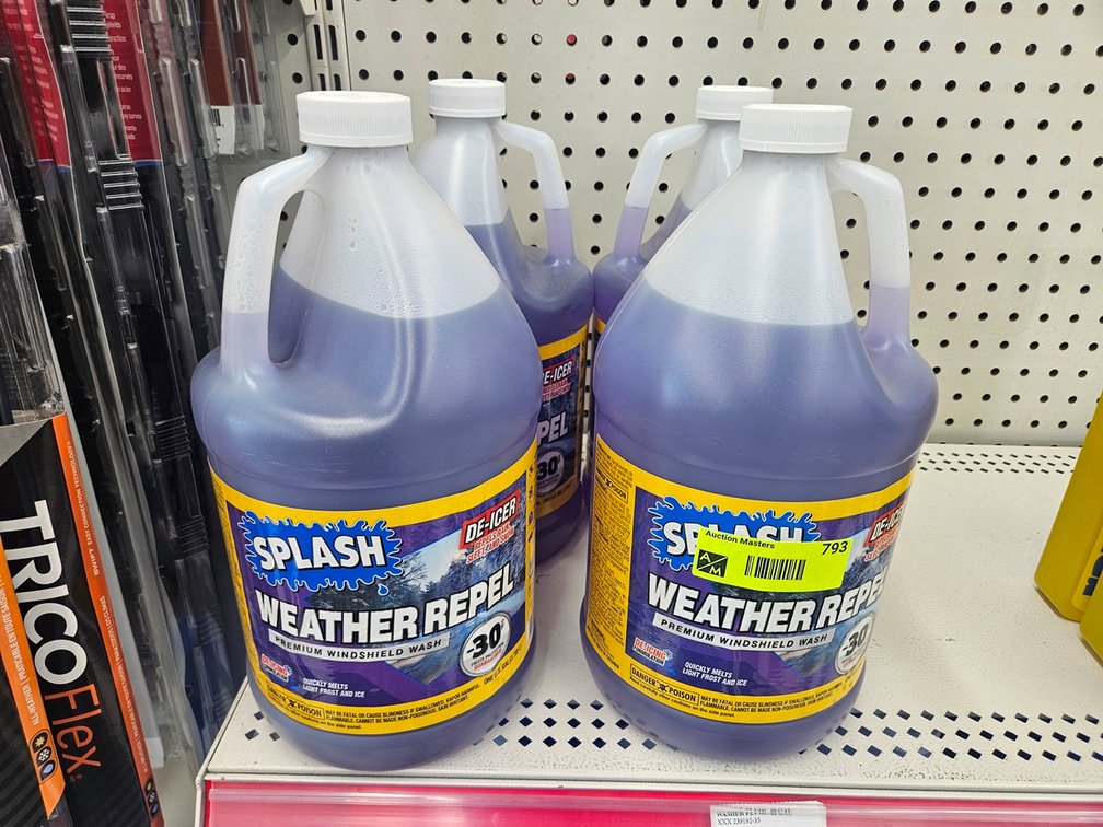4 Jugs Splash Weather Repel Washer Fluid