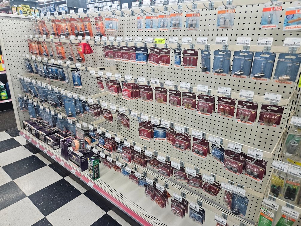 Assorted Bulbs Inventory in 2 Sections