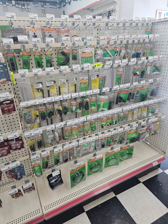 Assorted in Section, Fittings, Nozzles, More