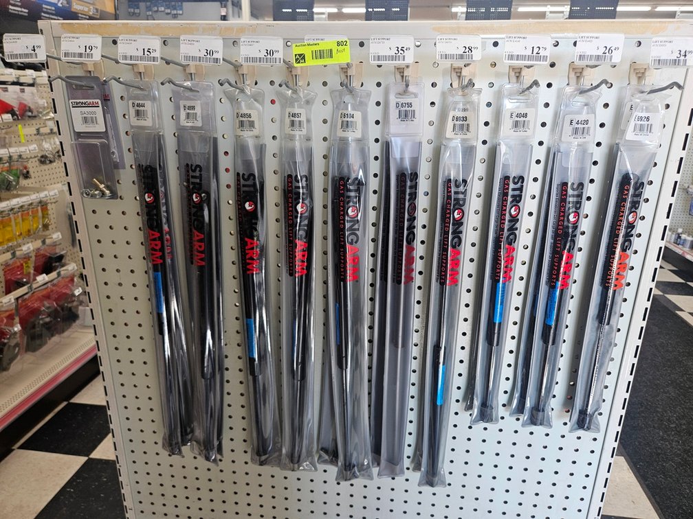 Assorted Strong Arm Lift Supports