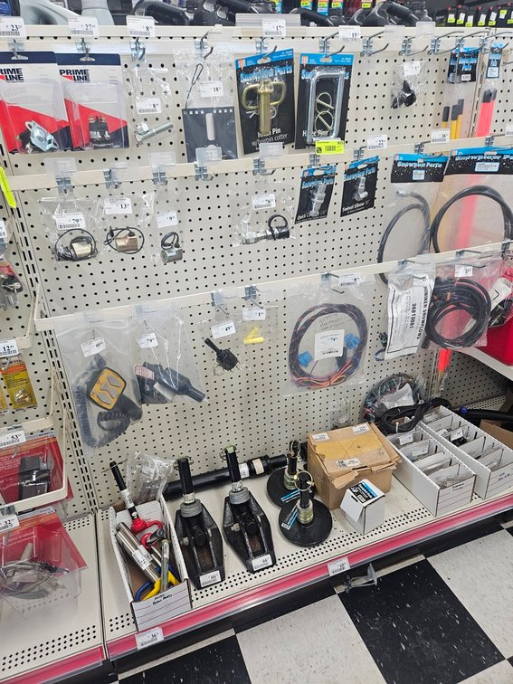 Assorted in Section, Snow Plow Parts and Related
