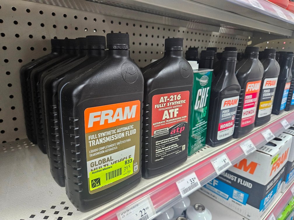 39 Assorted ATF, Quarts and Smaller