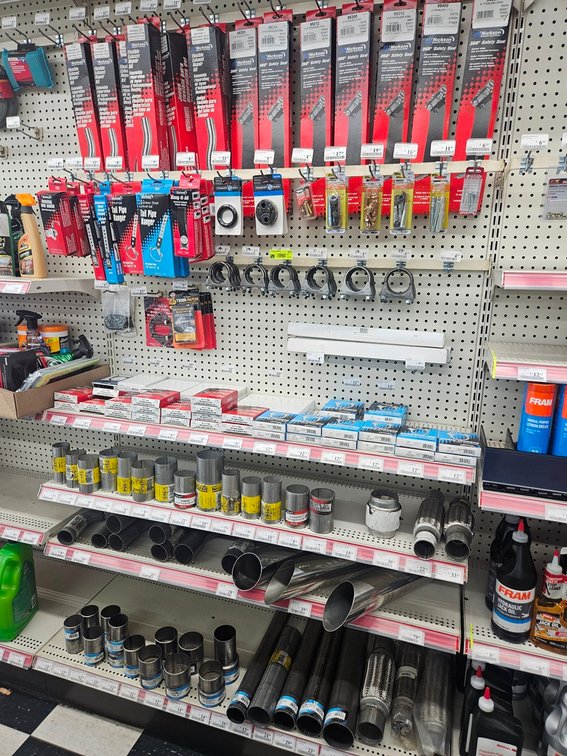 Assorted Exhaust Parts and Related in Section