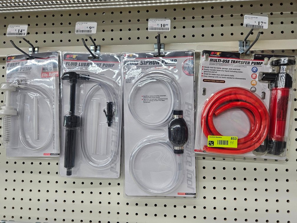4 Transfer/Siphon Pumps