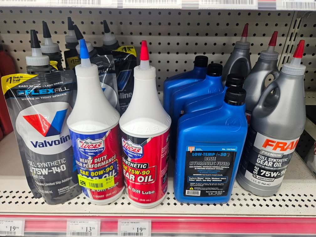 Assorted Lubes and Oil