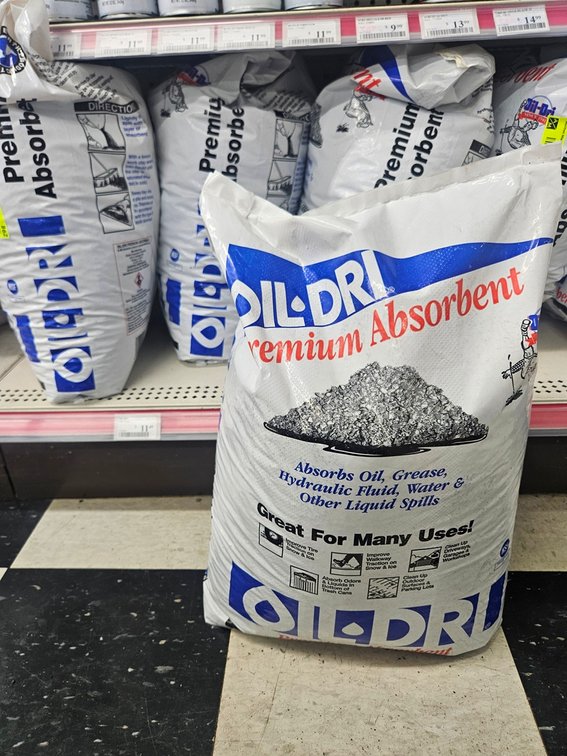 3 Oil Dri Absorbent, 25 Lb. Bags