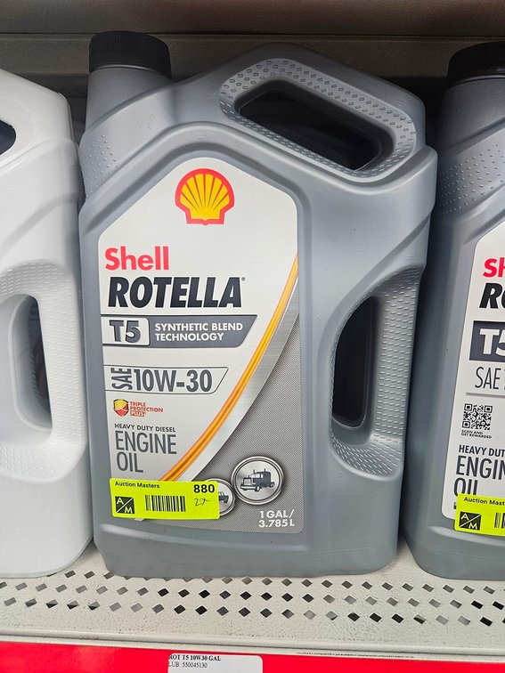 2 Shell Rotella 10W-30 Diesel Oil Gallon Jugs