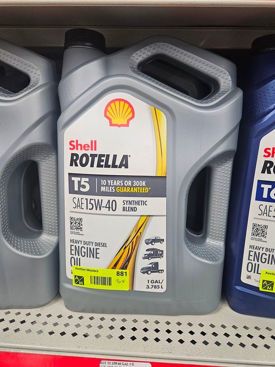 3 Shell Rotella 15W-40 Diesel Oil Gallon Jugs