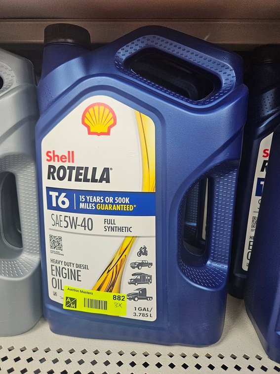 3 Shell Rotella 5W-40 Diesel Oil Gallon Jugs