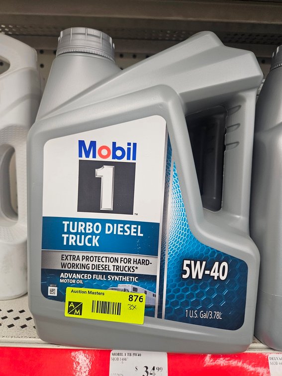 3 Mobil 1 5W-40 Turbo Diesel Oil Gallon Jugs