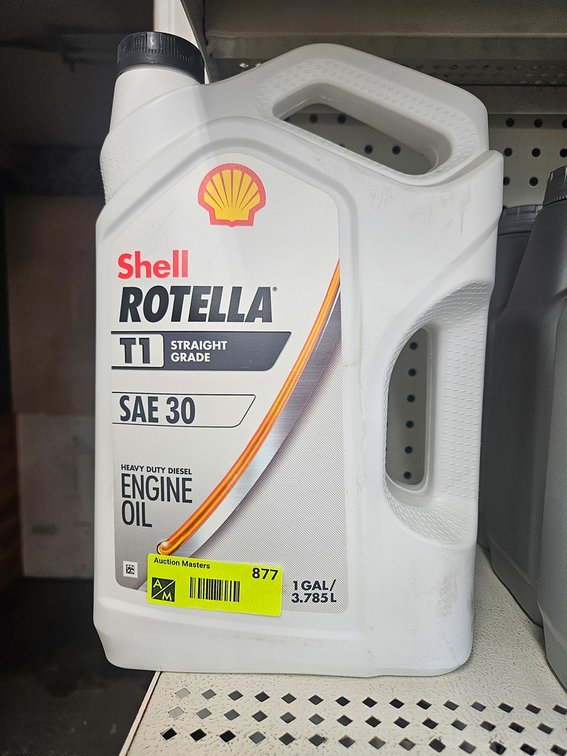 Shell Rotella SAE 30 Diesel Oil Gallon Jug