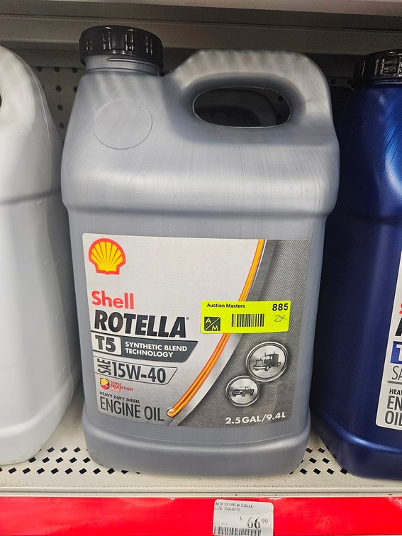2 Rotella 15W-40 Oil 2.5 Gallon Jugs