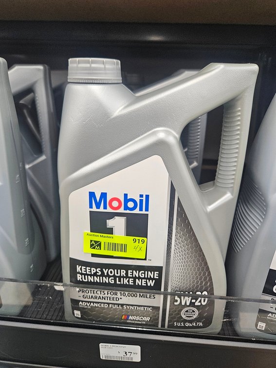 4 Mobil 1 5W-20 Oil 5-Quart Jugs