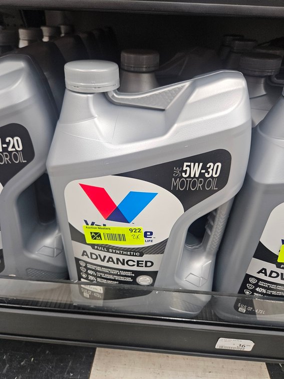 2 Valvoline Advanced 5W-30 Oil 5-Quart Jugs