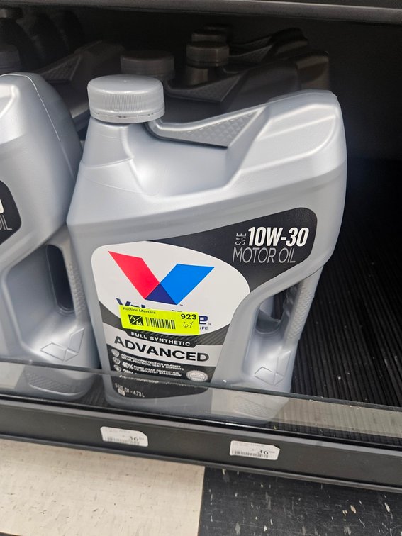 6 Valvoline 10W-20 Oil 5-Quart Jugs