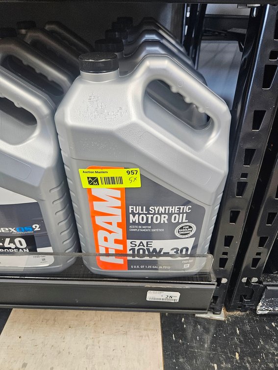 5 Fram 10W-30 Oil 5-Quart Jugs
