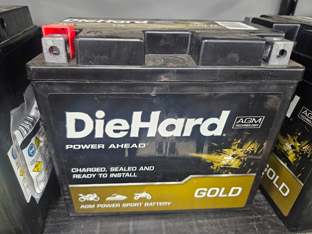Die Hard Motorcycle/ATV Battery, T16