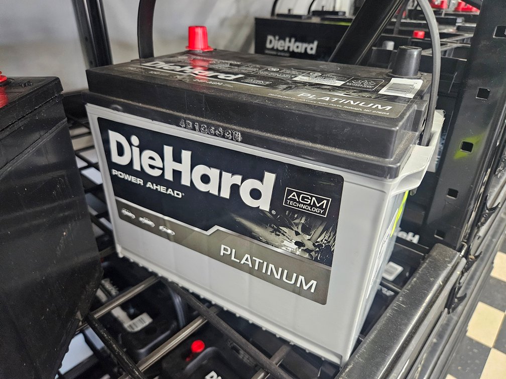 Dia Hard Platinum Auto Battery, 24F-AGM