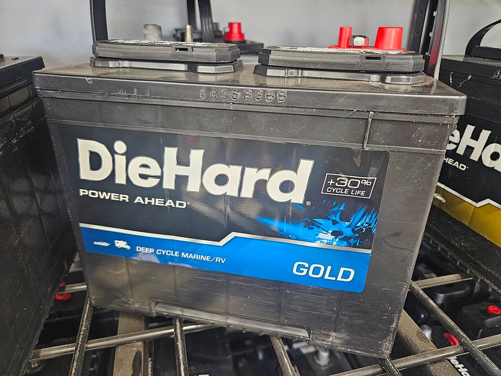 Die Hard Gold Marine/RV Battery, 24DC-2
