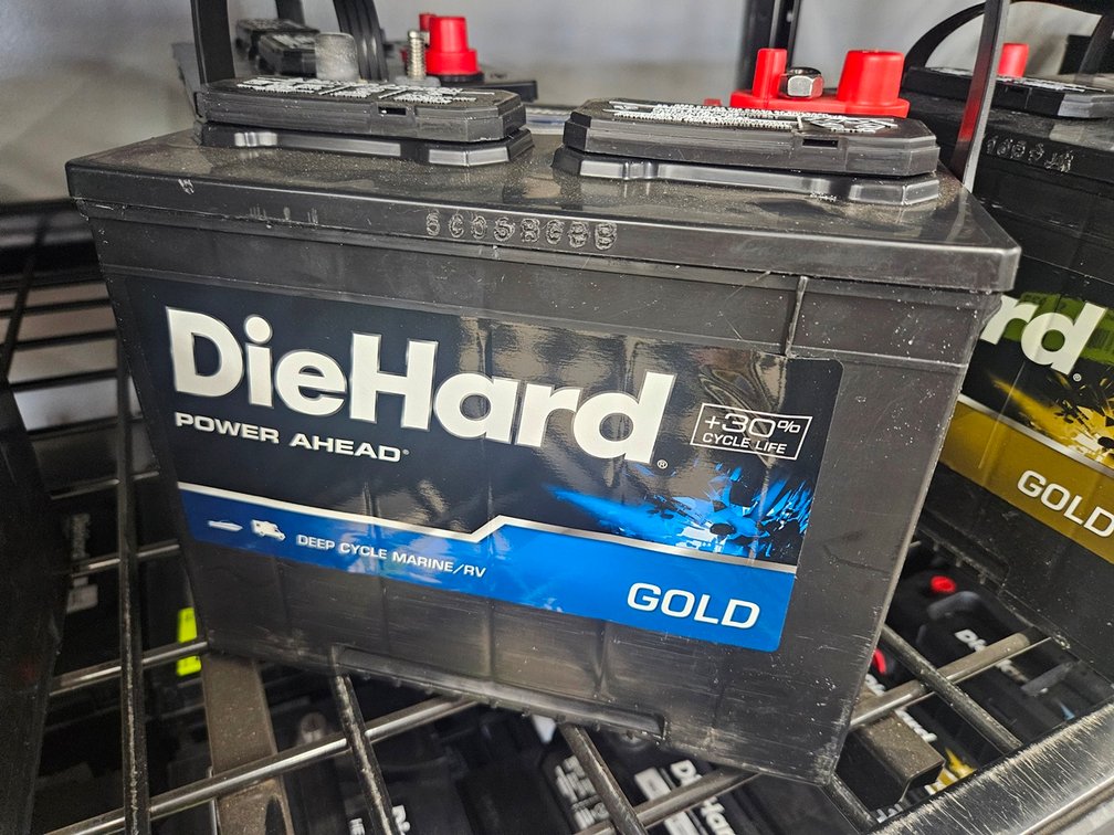 Die Hard Gold Marine/RV Battery, 24DC-2
