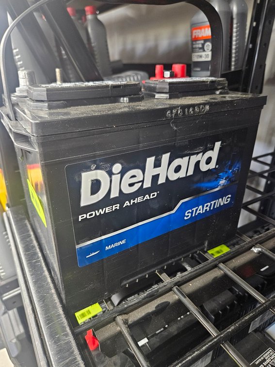 Die Hard Silver Marine Starting Battery, M24-3