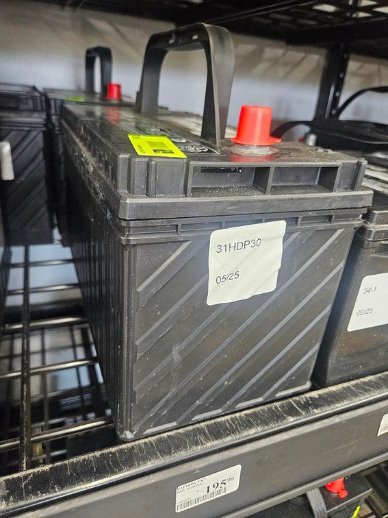 Die Hard Heavy Duty Auto Battery, 31HDP30