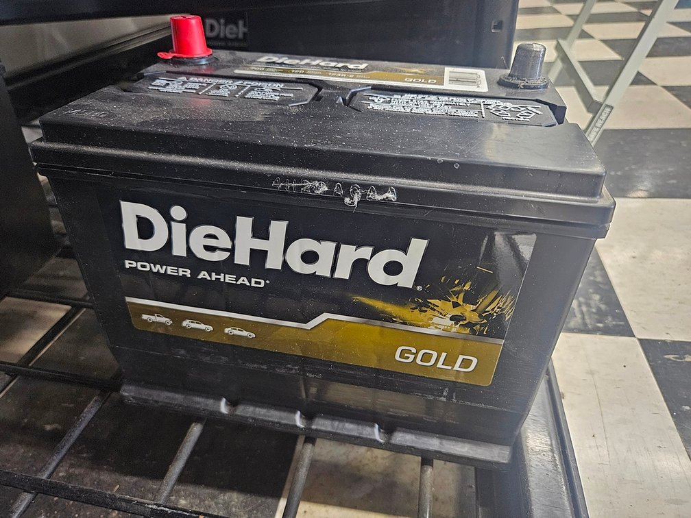 Die Hard Gold Auto Battery, 124R-2