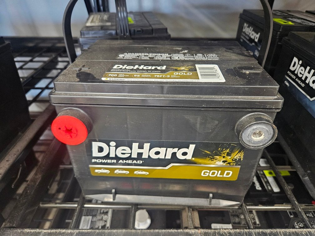 Die Hard Gold Auto Battery, 75FT-3