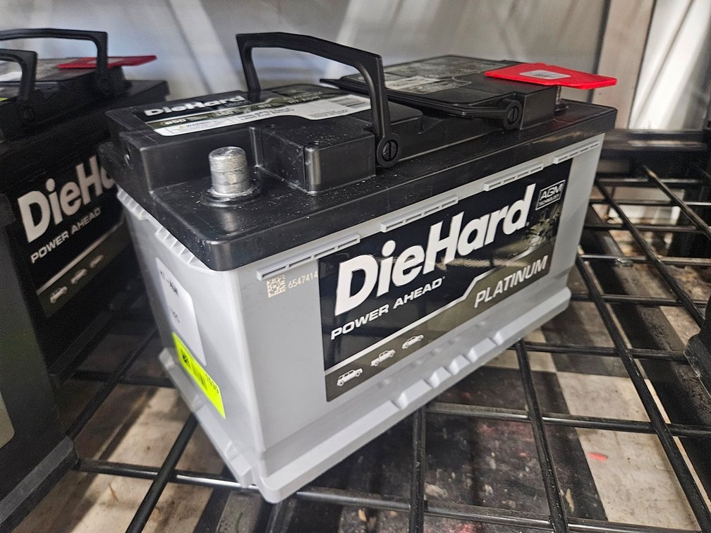 Die Hard Platinum Auto Battery, H7-AGM