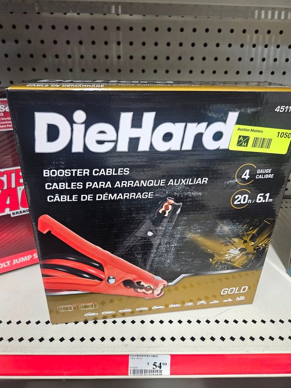 Die Hard Gold Booster Cables