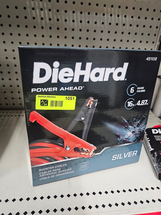 Die Hard Silver Booster Cables