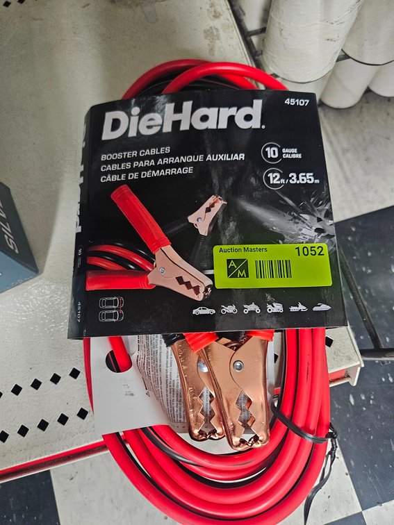 Die Hard Booster Cables