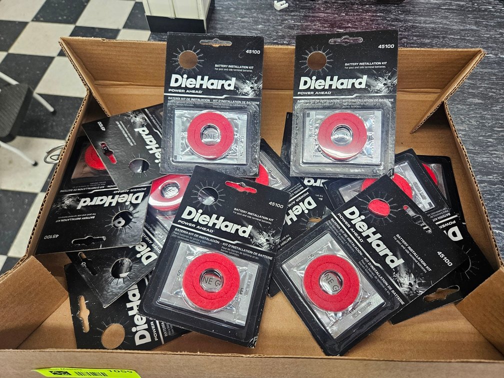 Assorted Die Hard Battery Install Kits