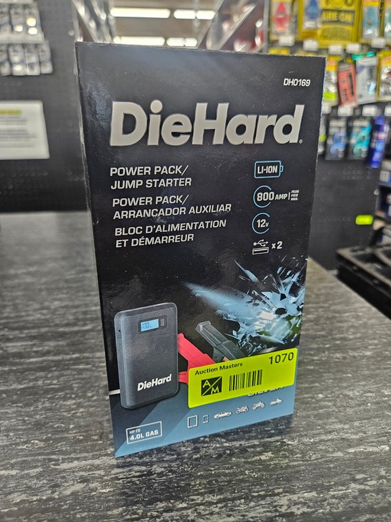 Die Hard Power Pack/Jump Starter, #DH0169